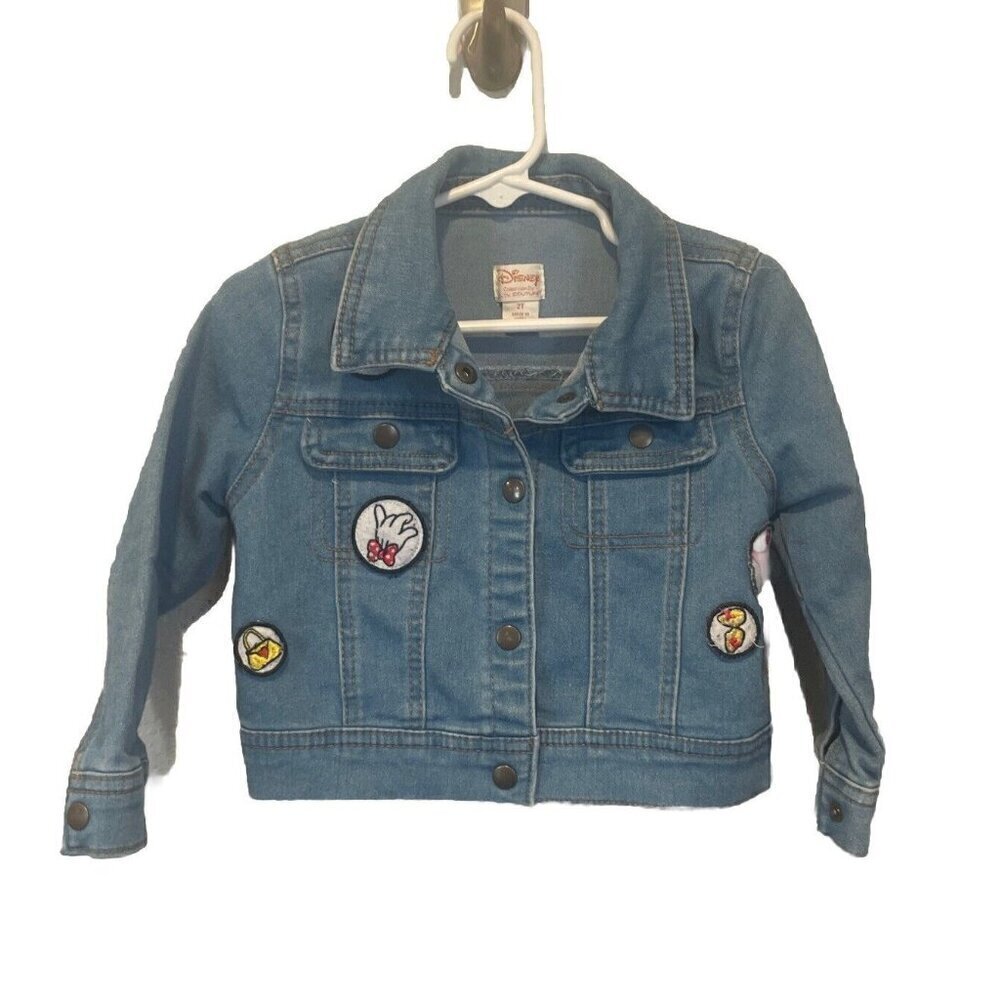 Disney Collection by Tutu Couture Sz 2T Denim Minnie Mouse Jacket